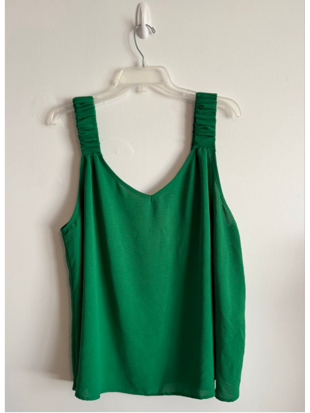 Women's GeeGee Green Sleeveless Tank Top Size 2X